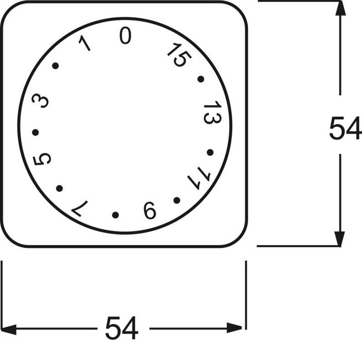 Actual product image Busch-Jaeger Central disk