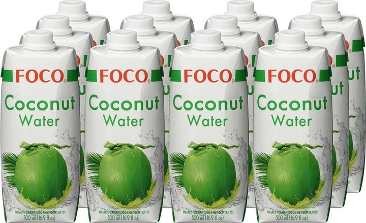Actual product image Foco Coconut water (12 x 50 cl)