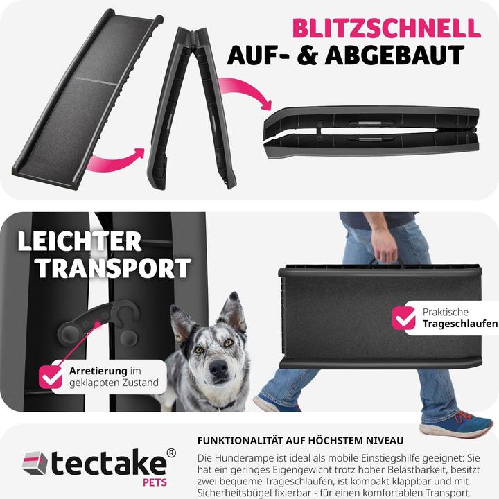 Produktbild tectake Paw Step (Hund, Atmungsaktiv, Reflektoren)