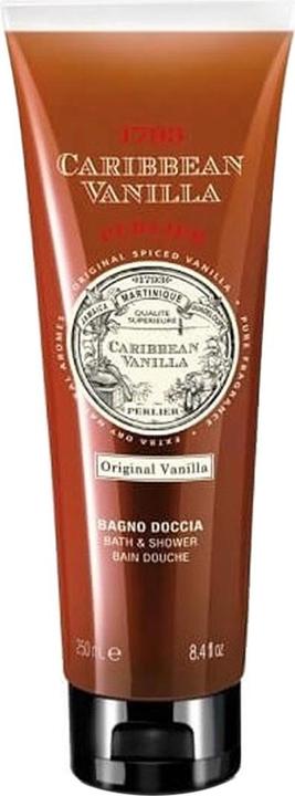 Actual product image Perlier 1793 Caribbean Vanilla Bath & Shower Gel (250 ml)