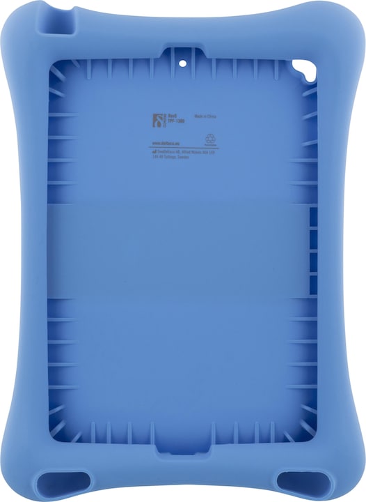 Actual product image Deltaco silicone case for iPad Air, Air 2, iPad Pro 9.7 "and iPad 9.7", blue (iPad Air 2, iPad Air)