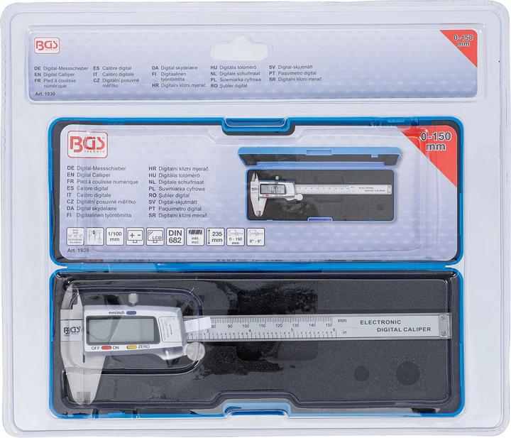 Immagine prodotto BGS Calibro digitale (15 cm)