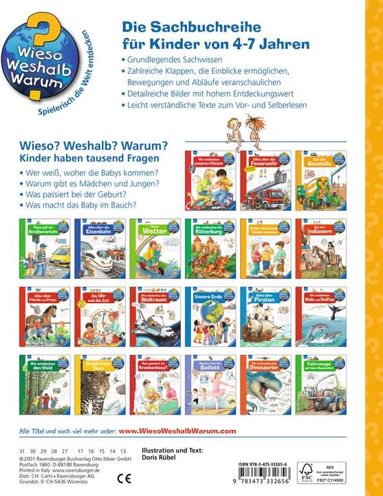 Produktbild Ravensburger Woher die kleinen Kinder kommen (Deutsch, Doris Rübel, 2015)