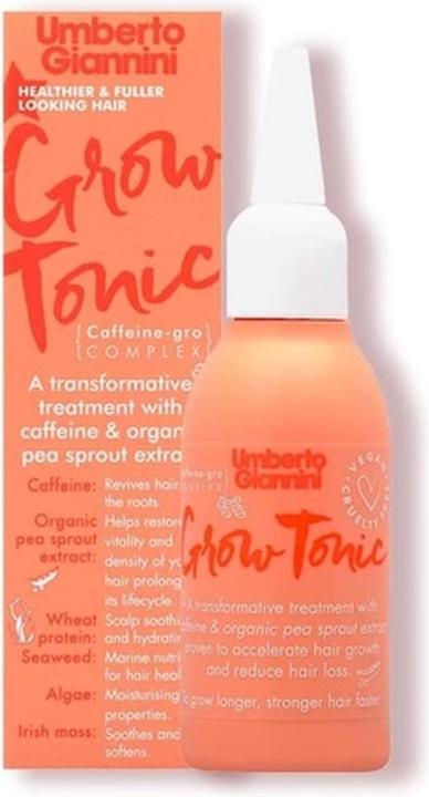 Immagine prodotto Umberto Giannini Grow Tonic, trattamento vegano per la crescita dei capelli senza crudeltà, 75 ml (75 ml)