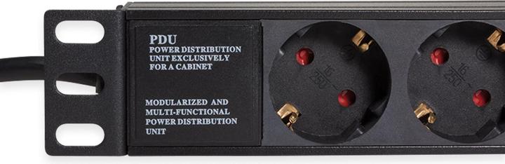 Produktbild LogiLink Stromverteilungseinheit (9x, CEE 7/7, 2 m)