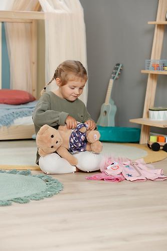 Produktbild Zapf Creation BABY born Teddy mit Schlafanzug leuchtet im Dunkeln (6.80 cm)