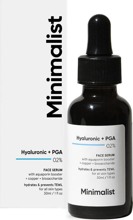 Minimalist Hyaluronic + PGA 02% Face Serum (30 ml)