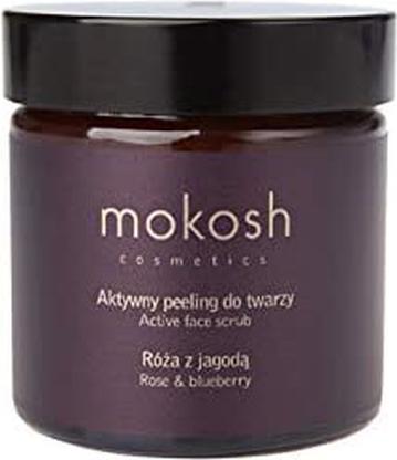 Produktbild Mokosh facial scrub Rose with blueberries 60ml (Reinigungstücher Gesicht, 60 ml)