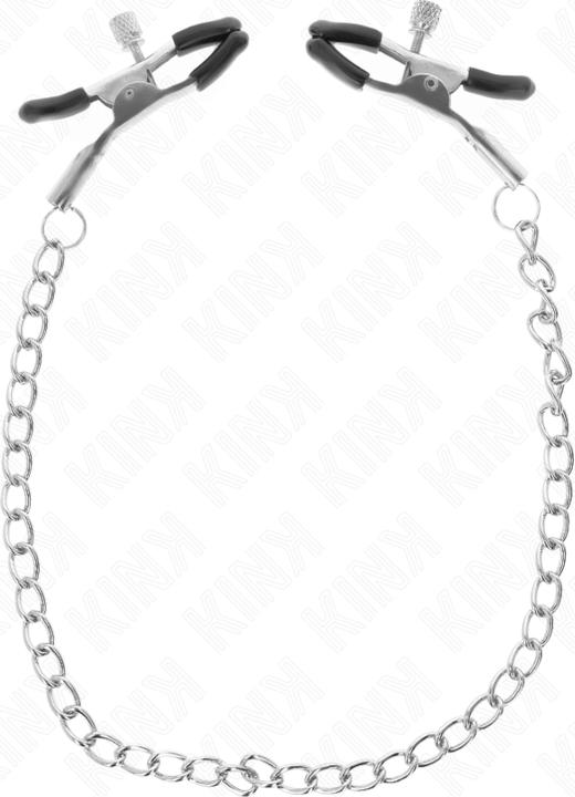 Kink - Chaîne fine Agrafes de tétons 30 Cm