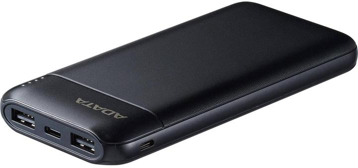 Actual product image Adata POWER BANK USB 10000MAH BLACK/PC100-14BK (10000 mAh, 20 W, 37 Wh)