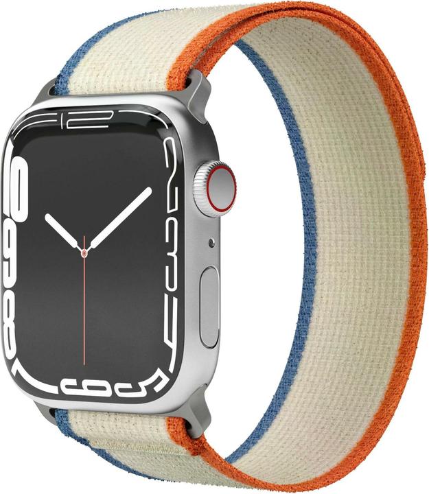 Actual product image Vonmählen Armband Trekking Loop Apple Watch 42/44/45/49 mm Orange (49 mm, Nylon fabric)