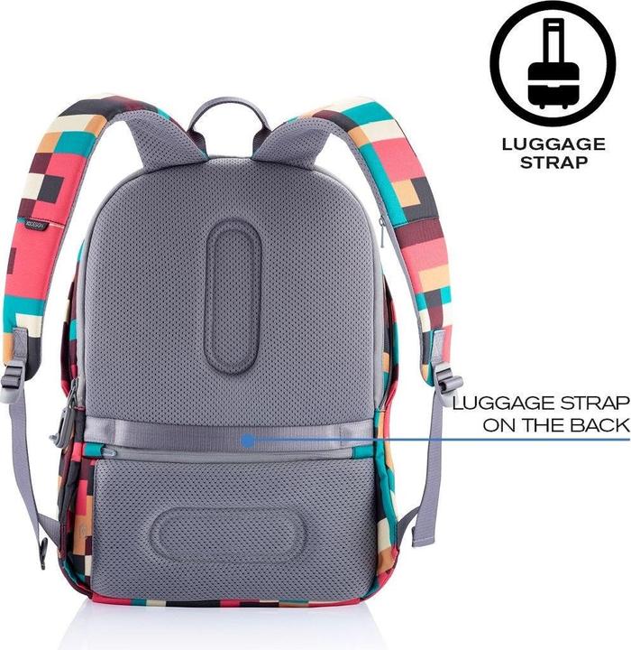 Produktbild XD Design PLECAK ANTYKRADZIEŻOWY BOBBY SOFT GEOMETRIC P/N: P705.867 (16 l)