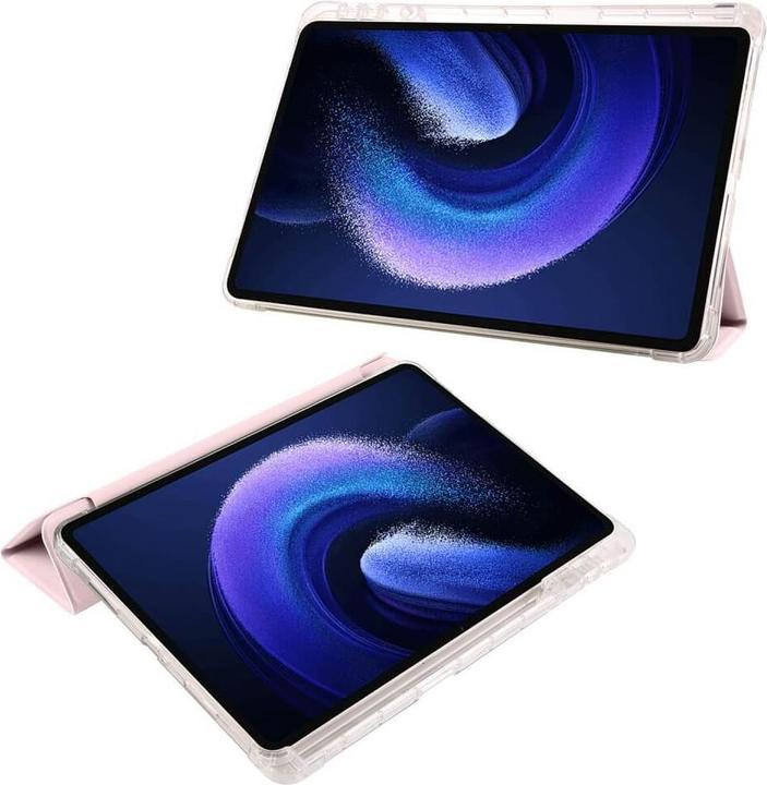 Image du produit Cover-Discount Xiaomi Pad 6 - étui intelligent porte-crayon rose (Xiaomi Pad 6, Xiaomi Pad 6 Pro)