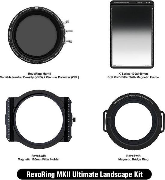 H&Y REVORING MkII Landscape Kit 46-62mm (RNC62-II + RBR-62 + RH100 + KS09)