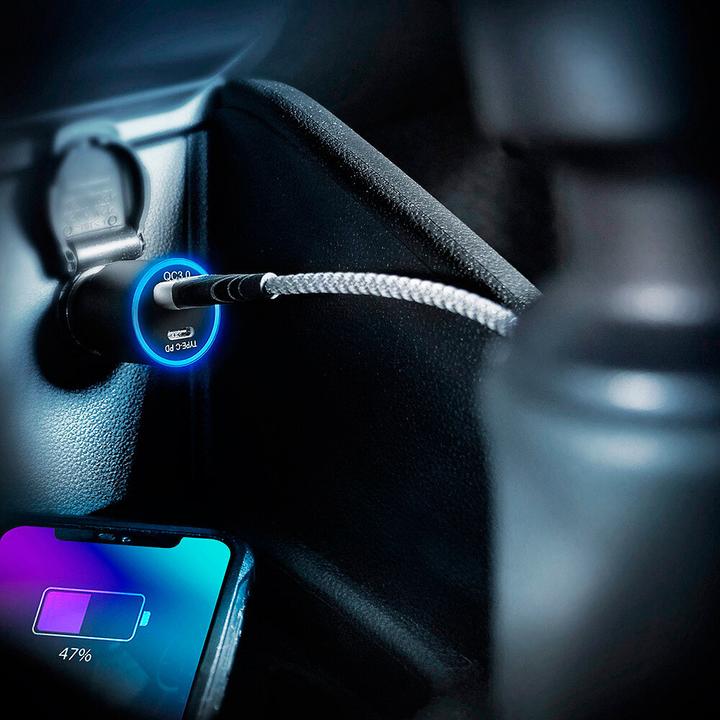 Produktbild Everactive 36-W-USB-QC3.0- und USB-C-PD-Autoladegerät