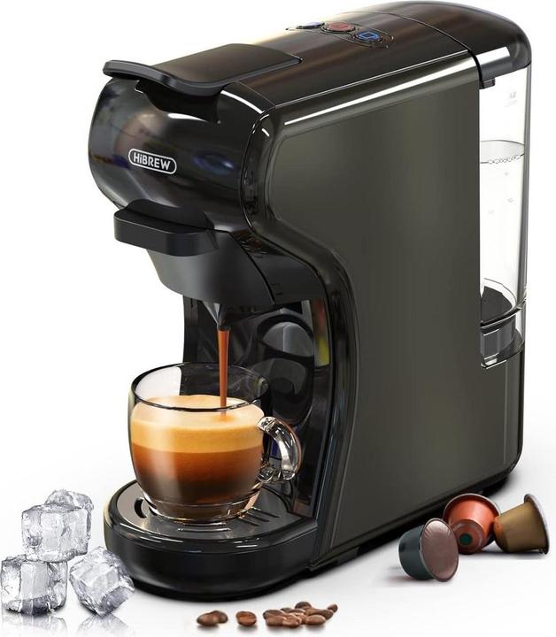 Actual product image HiBREW 3-in-1 capsule coffee maker H1A 1450W (NESCAFÉ Dolce Gusto)