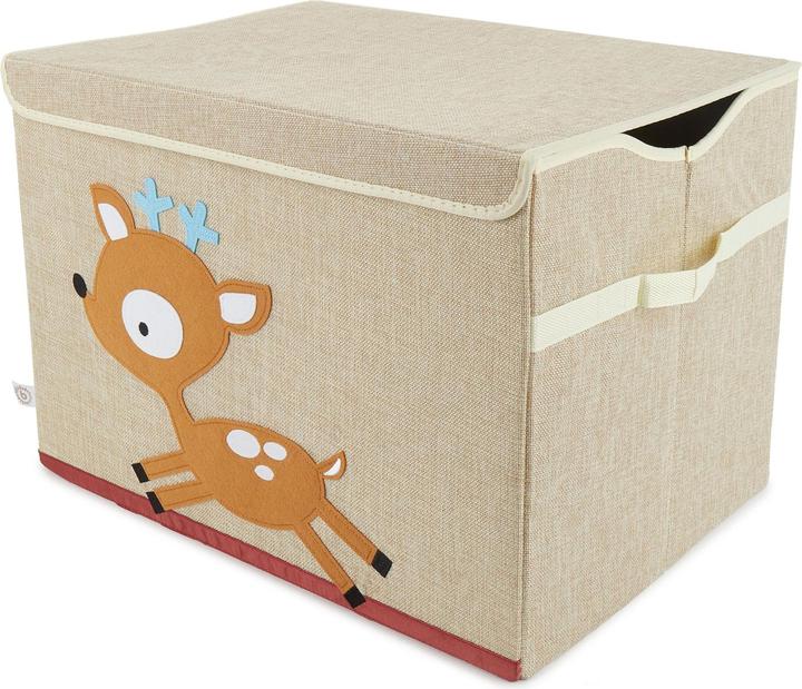 Produktbild Bieco Spielzeugbox Reh 36 x 36 x 51 cm