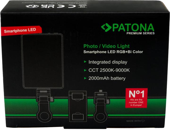 Produktbild Patona Smartphone RGB/Bi Color Licht (Videoleuchte)