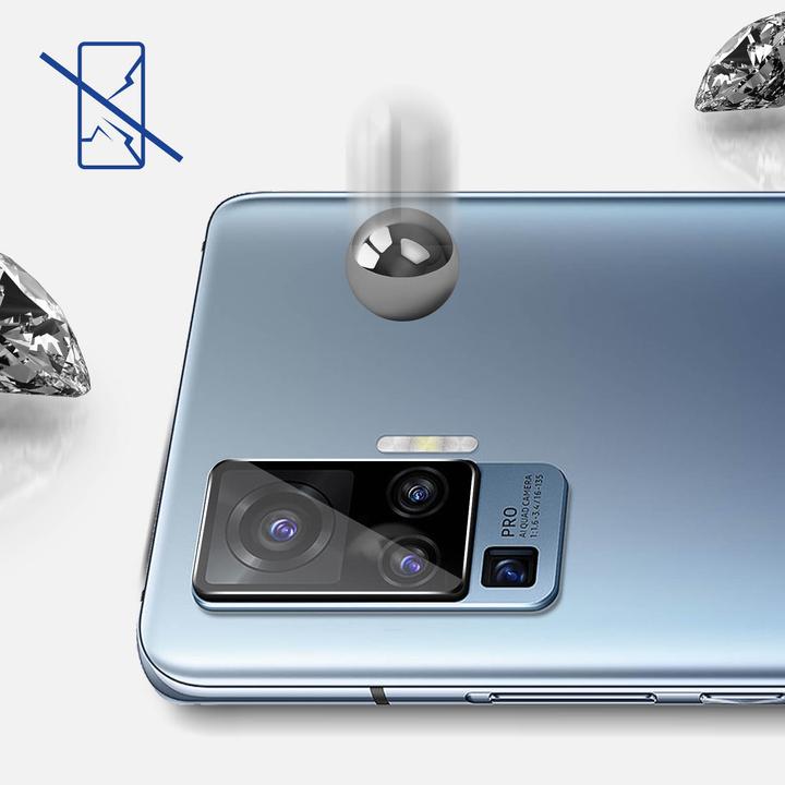 Actual product image 3MK Camera protection glass, camera glass (1 Piece, Vivo X51 5G)