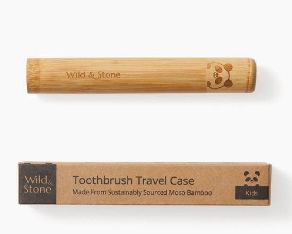 Immagine prodotto Wild and Stone Custodia per spazzolino da denti in bambù (1 x)