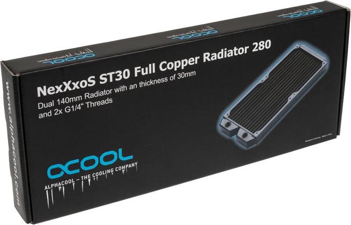 Immagine prodotto Alphacool ST30 Rame pieno 280mm (140 mm)