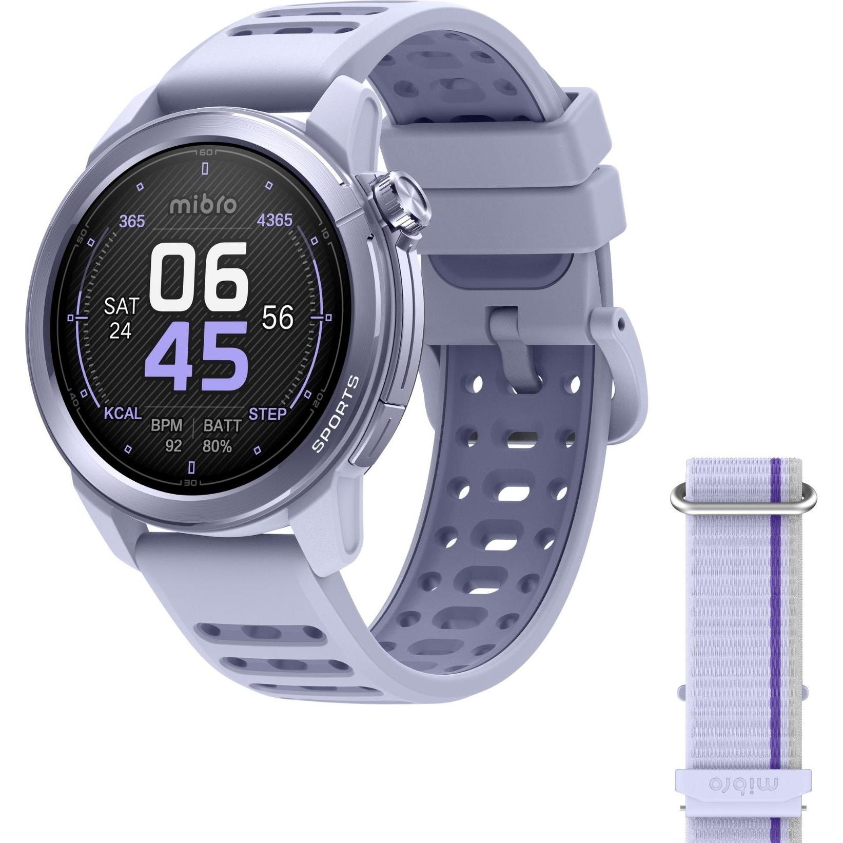 Xiaomi Mibro GS Active2 Lilac XPAW024 (47 mm), Smartwatch