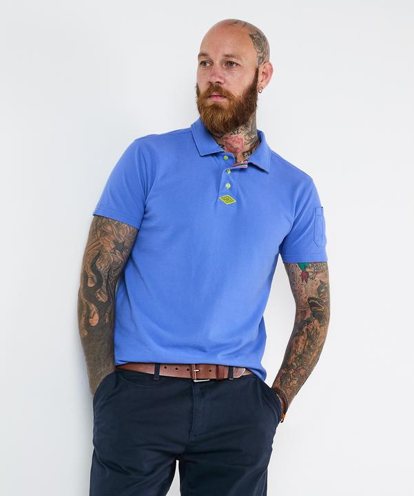 Actual product image Joe Browns Contrast Button Pique Polo Shirt (S)