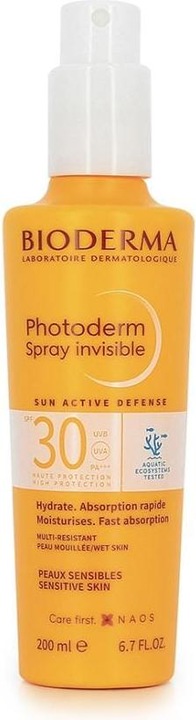 Immagine prodotto Bioderma Spray Solaire Photoderm Spray Invisible SPF30 - 200 ml (Spray solare, SPF 30, 200 ml)