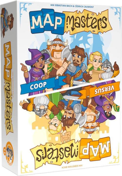 Produktbild Captain Games Map Masters (Französisch, 1 - 5 Spieler)