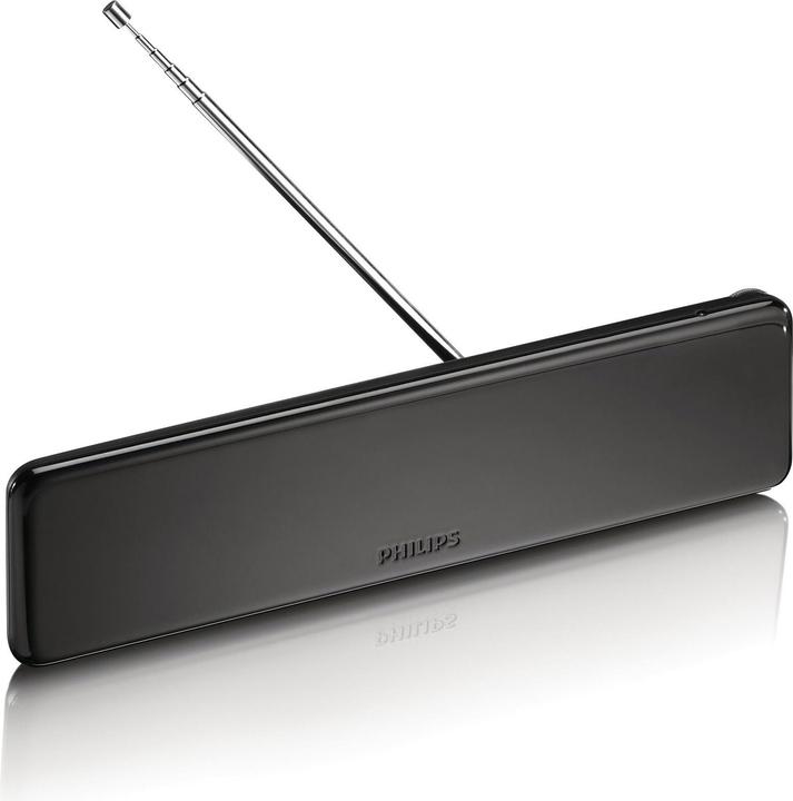 Philips DVB-T flat indoor aerial (Flat antenna, Indoor antenna, 38 dB, DVB-T / -T2, DVB-S / -S2)