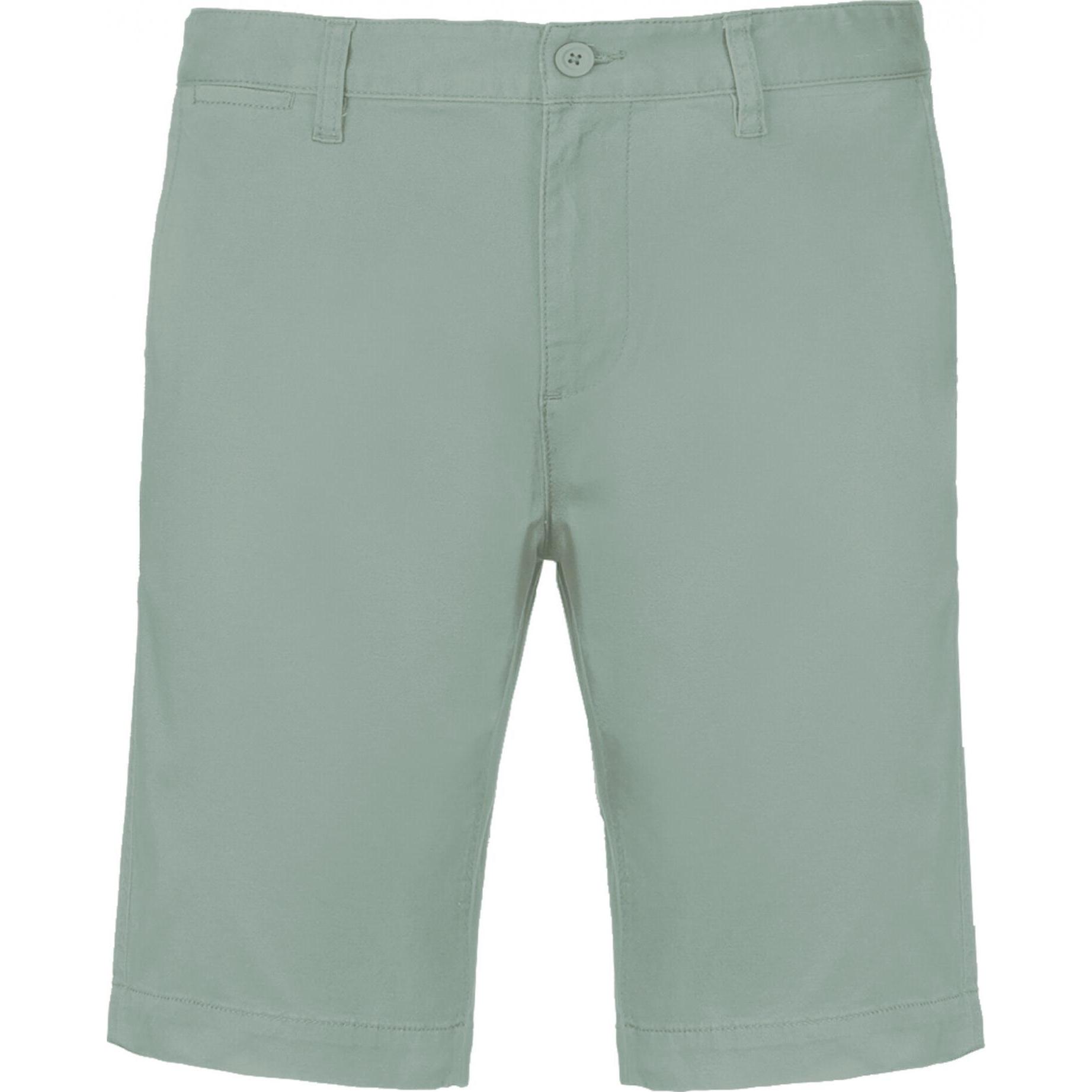 Kariban, Herren, Shorts, Chino Shorts, Weiss, (40)