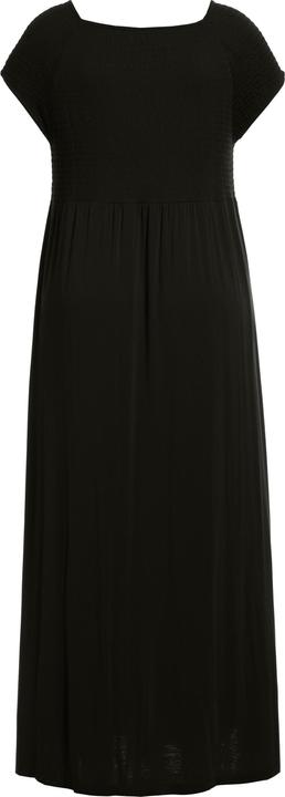 Produktbild Ulla Popken Kleid, A-Linie, gesmokt, Carré-Ausschnitt, Halbarm (60)