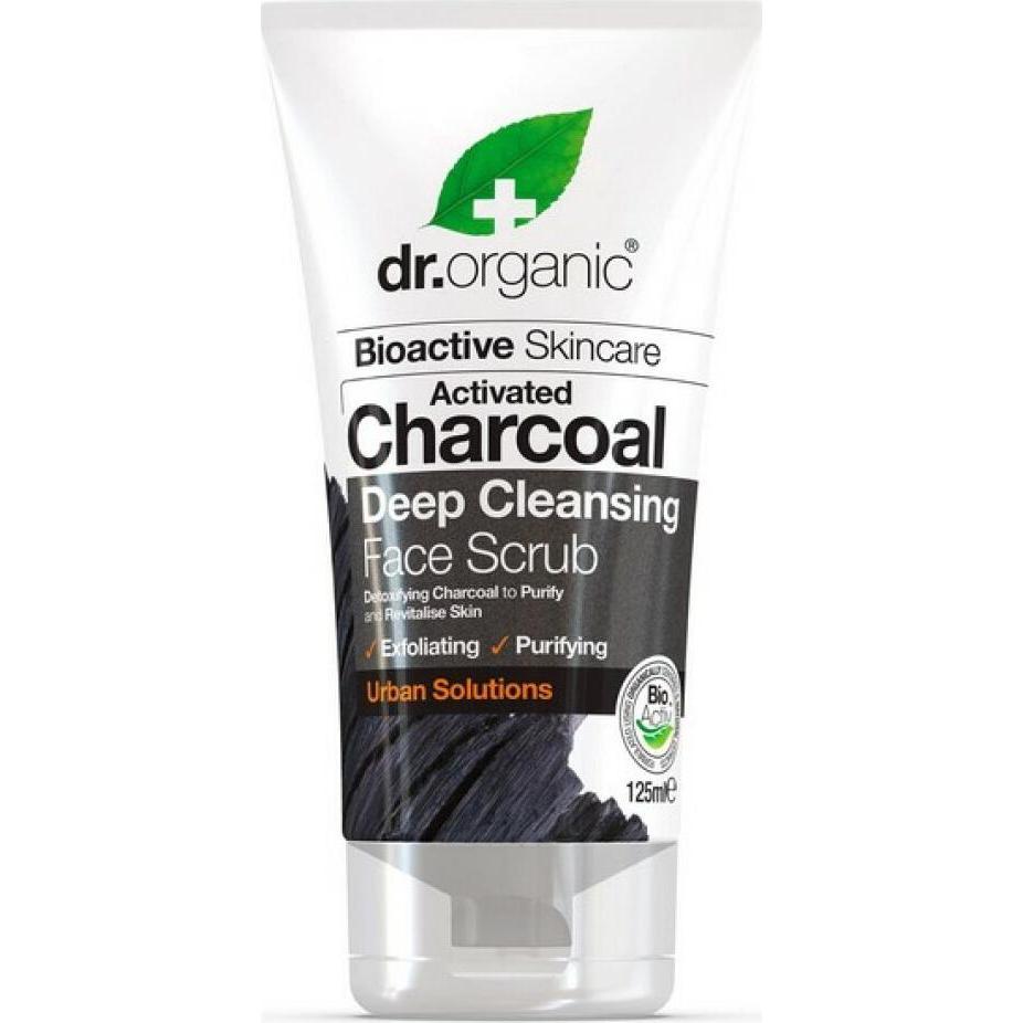 Dr. Organic, Gesichtsreinigung, BIOACTIVE ORGANIC deep cleansing face scrub 125 ml (Peeling, 125 ml)
