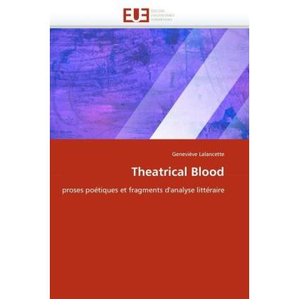Theatrical Blood, Fachbücher