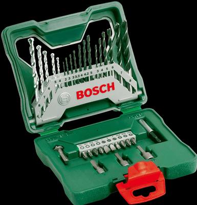 Actual product image Bosch Zubehör X - Line drill - and bit set (2 mm, 3 mm, 4 mm, 5 mm, 6 mm, 7 mm, 8 mm)