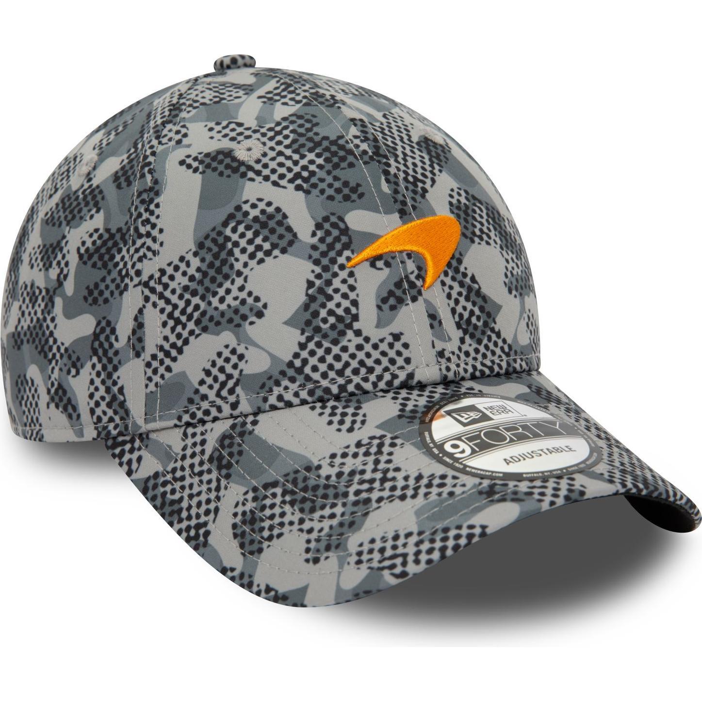 New Era, Herren, Cap, 9Forty Snapback Cap - Mclaren Racing Camo, Grau