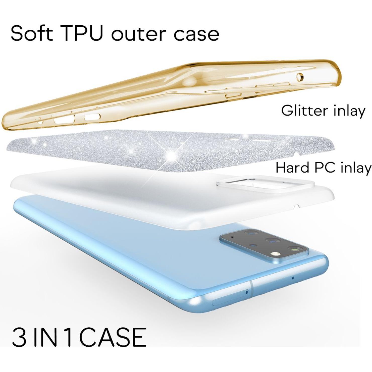 Thumbnail - Nalia Handyhülle (Samsung Galaxy S20+), Smartphone Hülle, Gold
