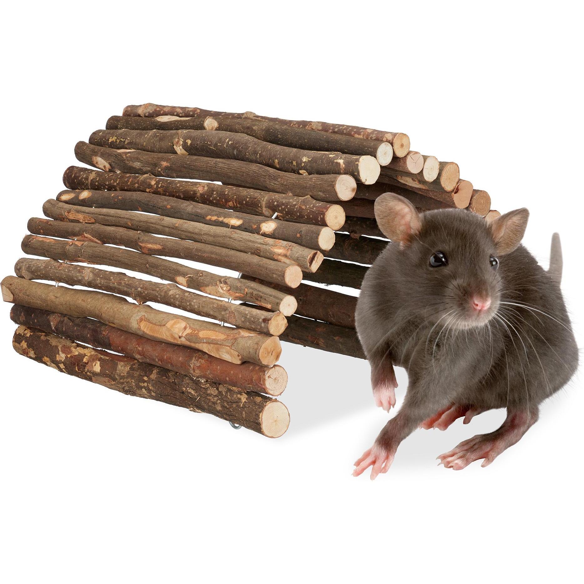 Comparer les prix de Pont en bois pour rongeurs 40 x 65 cm - 10043352-0