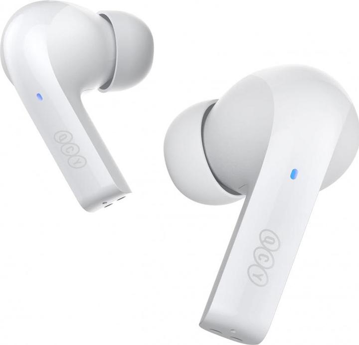 Produktbild QCY T18 TWS Earphones (white) (30 h, Kabellos)