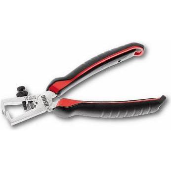 Usag, Pinza, 147 AX pinza spellacavi Nero, Cromo, Rosso (160 mm)
