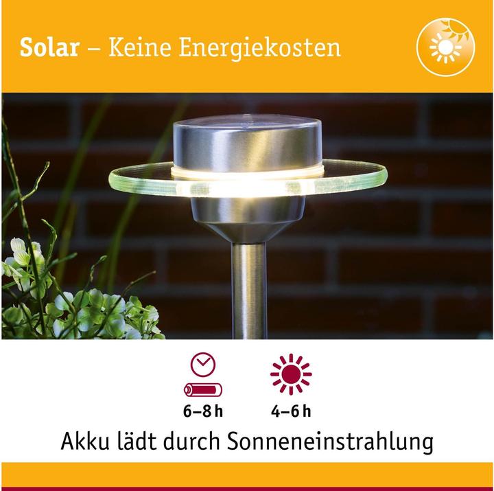 Produktbild Paulmann Solarspiess Ufo (5.50 lm, IP44)