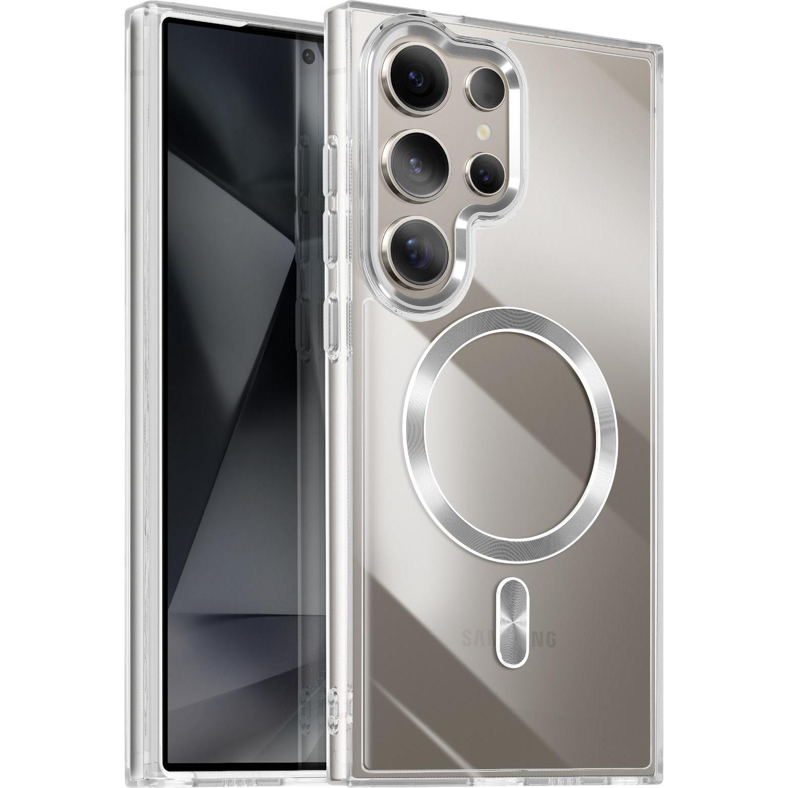 Avizar Cristal Color Case (Samsung Galaxy S24 Ultra), Smartphone Hülle, Grau