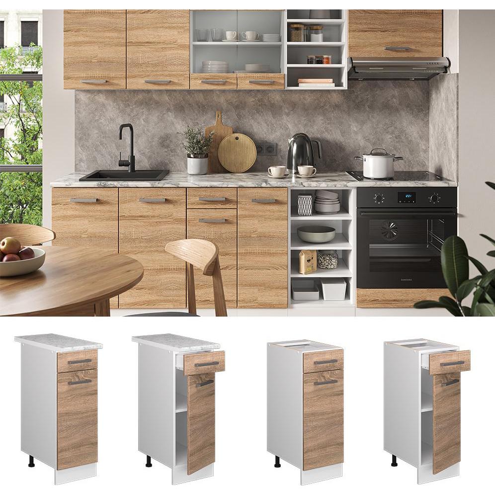 Thumbnail - Vicco, Regal, Küchenunterschrank R-Line (30 x 60 x 81.5 cm)