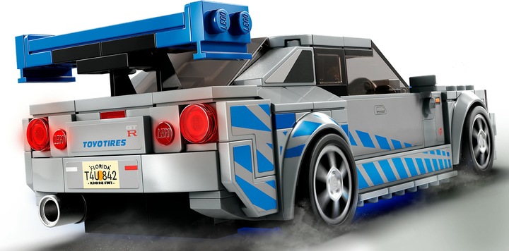 Produktbild LEGO 2 Fast 2 Furious - Nissan Skyline GT-R (R34) (76917, LEGO Speed Champions)
