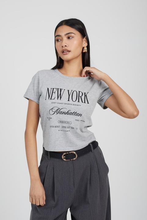 Immagine prodotto Brave Soul Maglietta Buddy New York Baby Donna/Ladies (XL)