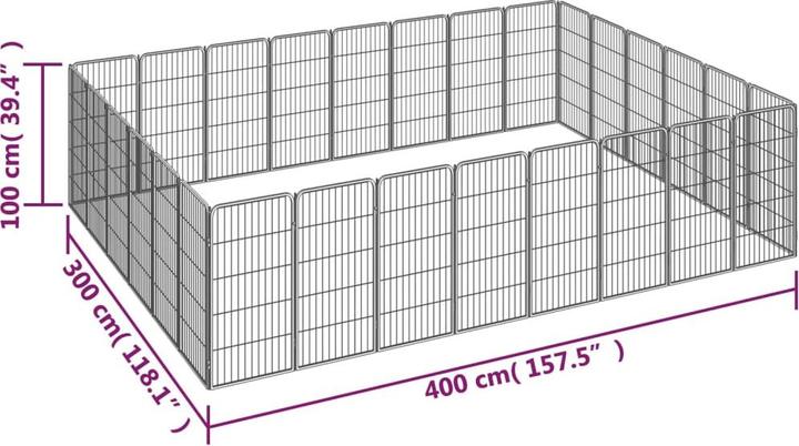Actual product image vidaXL Sylvester (Dog kennel)