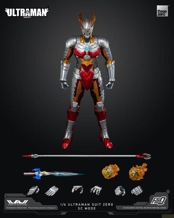 Actual product image ThreeZero Ultraman FigZero action figure 1/6 Ultraman Suit Zero SC Mode 31 cm