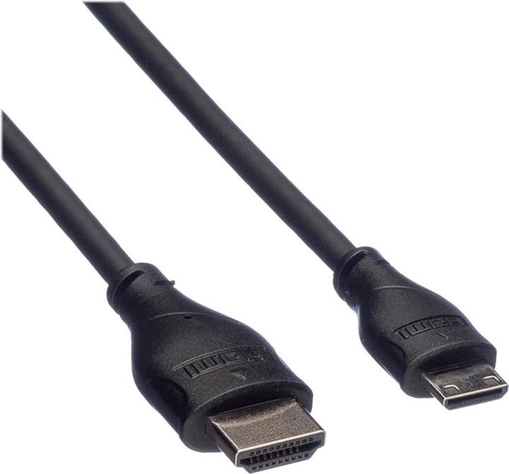 Actual product image Roline HDMI (Typ A) — mini HDMI (Typ C) (0.80 m, HDMI)