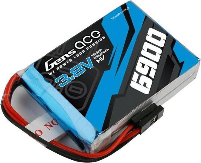 Produktbild Gens Ace 6900mAh 3.8V 1C 1S2P LiPo Battery (3.80 V, 6900 mAh)