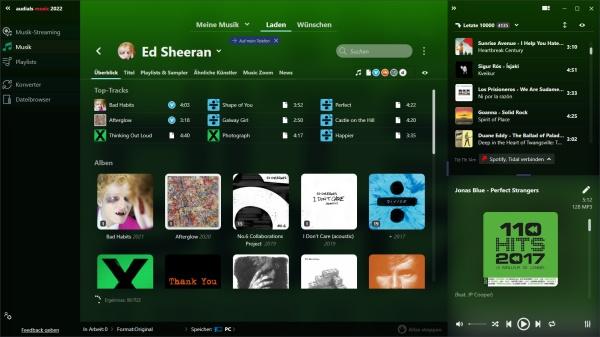 Produktbild Avanquest Audials Music 2022 (Code in a Box) (1 User, 1 Monat)